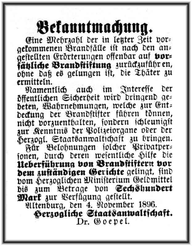 1896-11-04 Kl Brandstiftungen